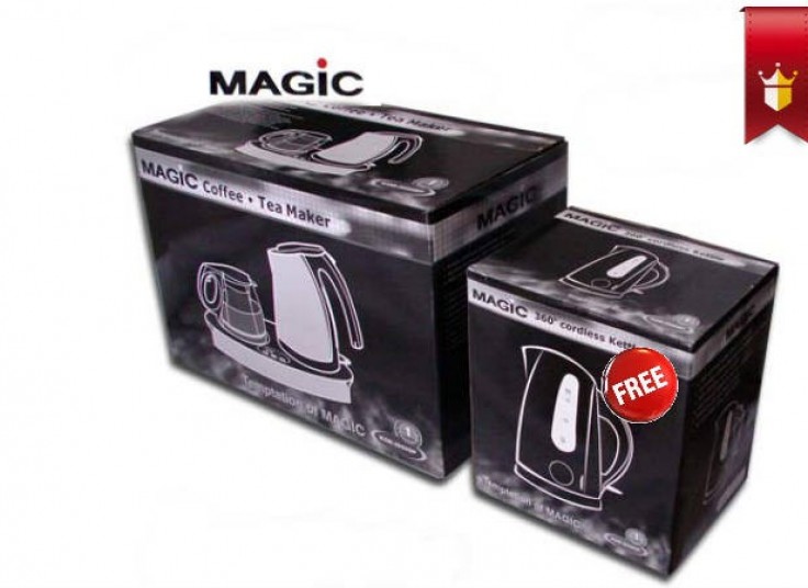 تخفیف ۱۴ درصدی چای ساز مجیک به همراه هدیه